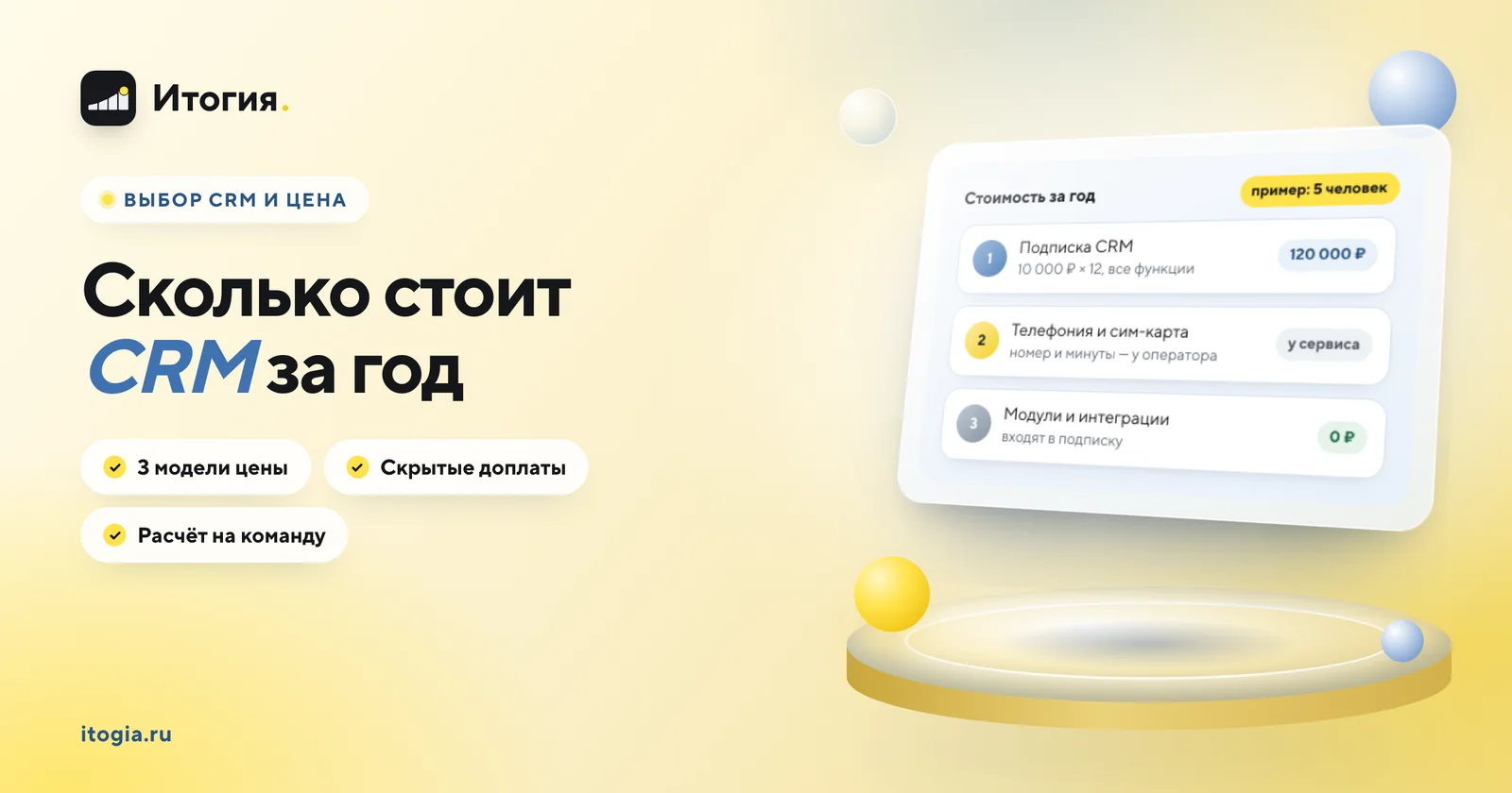 Сколько стоит CRM в месяц и за что придётся доплатить?